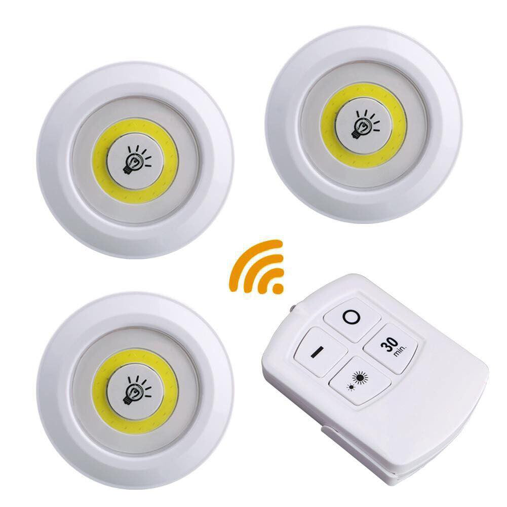 3 LAMPES LED AVEC TELECOMMANDE